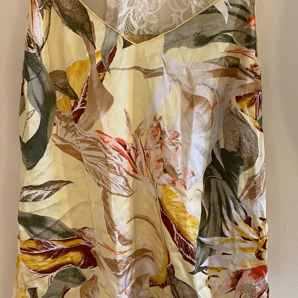 Women’s spaghetti strap silky blouse
